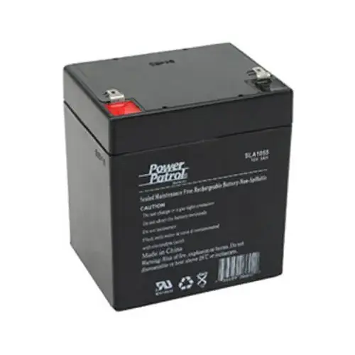 Power Patrol 12V 5A Rechargeable Security System Battery