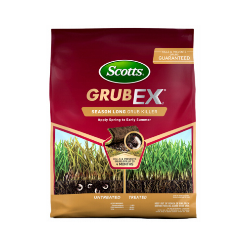 GrubEx1 Season Long Grub Killer, Solid, Spreader Application, Lawns, 14.35 lb Bag