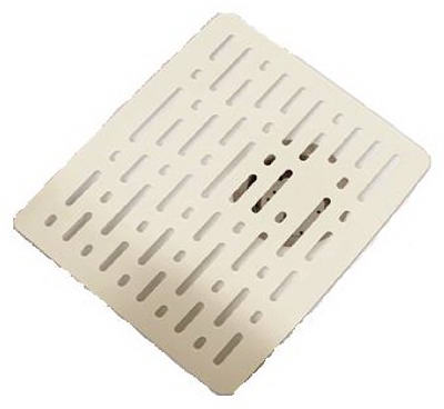 Rubbermaid 1G1706BISQU Small Bisque Anti-Microbial Sink Mat