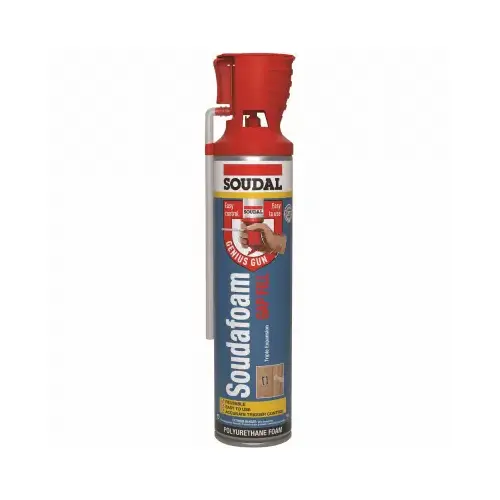 SOUDAL USA 124451 SoudaFoam Gap Fill Foam, High Expansion, 20 oz. Genius Gun