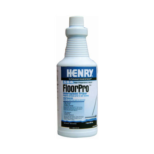HENRY 12166-XCP2 FloorPro Underlayment Primer, 1 qt Bottle, Light Pink, Liquid - pack of 2