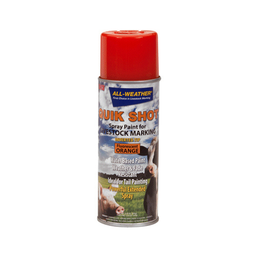 Livestock Marker Spray Paint, Orange, 16-oz. Aerosol