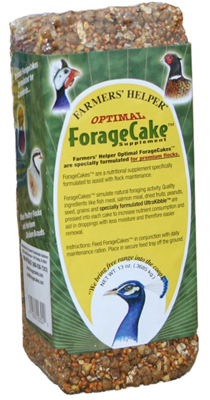 C & S 08302 Farmers' Helper Bird Forage Cake, 13 oz Pack