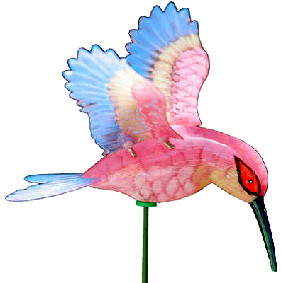 EXHART ENVIRONMENTAL SYSTEMS 50206 Garden Stake, Hummingbird, 7-In.