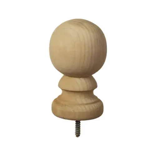 UFP RETAIL, LLC 106098 Post Top, Colonial Ball, 2-7/8-In. Round Pressure-treated