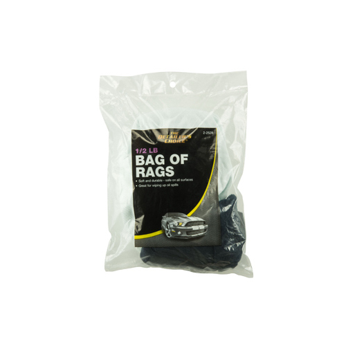 Bag of Rags Cleaning Cloths, 1/2-Lb.