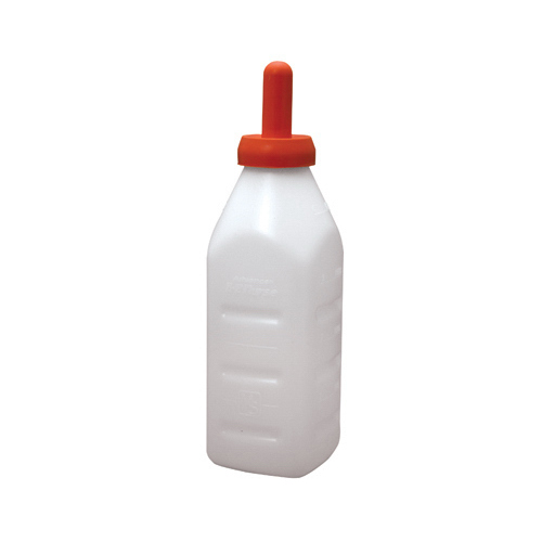 Calf Nursing Bottle Set, Snap-Top, 2-Qts.