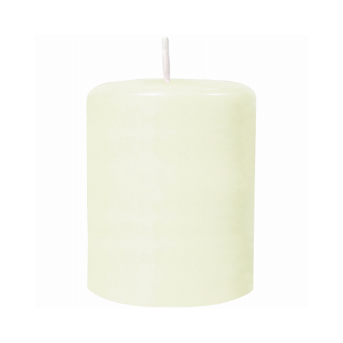 Candle Lite 4520330 Flat Top Votive Candle, Saltwater Lotus, 1.5 x 2-In.