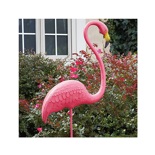 Union Products 62565 Featherstone Flamingo Statue, Standing, 52-In.