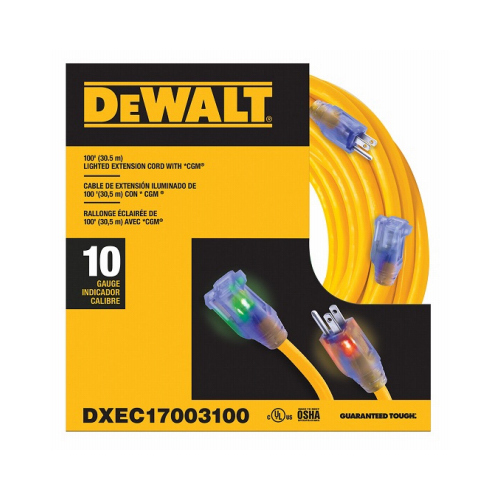 DEWALT DXEC17003100 100' 10/3 Ext Cord