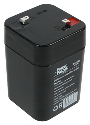 INTERSTATE ALL BATTERY CENTER SLA0906 Sealed Lead Acid Battery, 6-Volt, 5-Amp