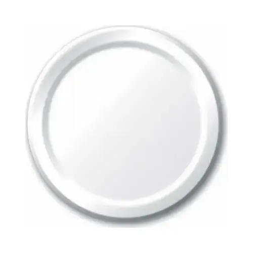 Paper Plate, White, 10 In., 24-Ct