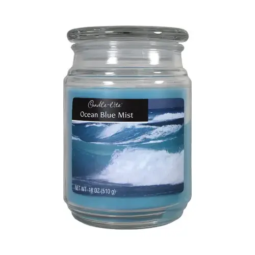 Everyday 18 Oz. Ocean Blue Mist Jar Candle