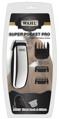 WAHL CLIPPER CORP 9961-2881 Pocket Pro Horse Trimmer Kit, Battery Operated