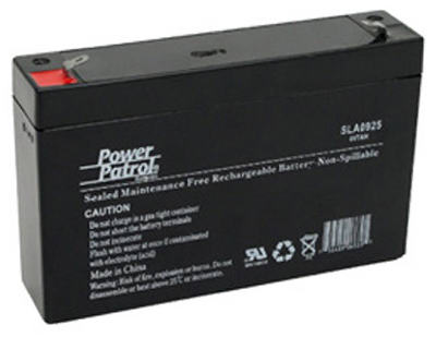 INTERSTATE ALL BATTERY CENTER SLA0925 Sealed Lead Acid Battery, 6-Volt, 7-Amp