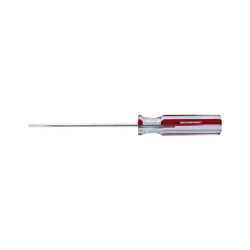 1/8 x 4-In. Round Slotted Cabinet Screwdriver