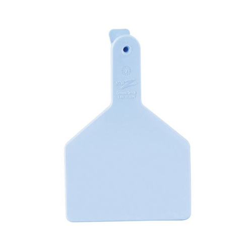 Z Tags 9053605 Cow Tag, Blue, 3 x 4.5-In  pack of 25