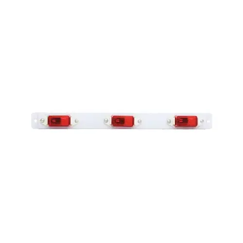 Trailer Identification Bar, Red, 3-Light