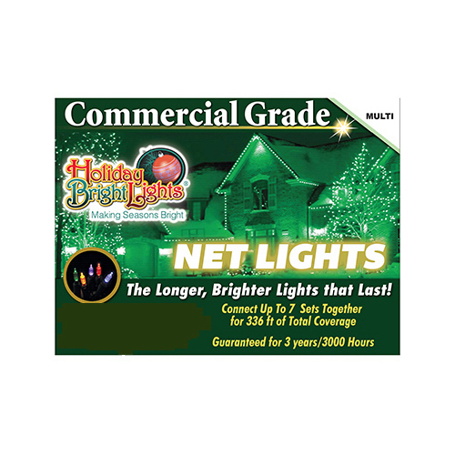 Holiday Bright Lights Christmas Net Lights, Commercial