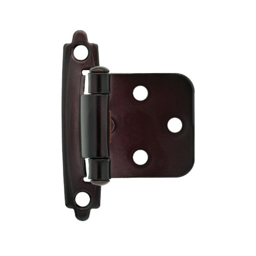 Self-Closing Cabinet Overlay Hinge, Oil-Rubbed Bronze