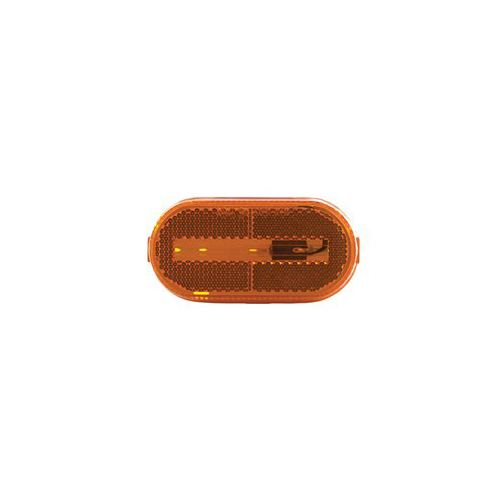 Incandescent Marker Light, Amber, 4-1/8 x 2-In.