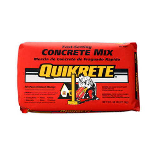 MIX CONCRETE FAST SETTING 50LB Brown/Gray