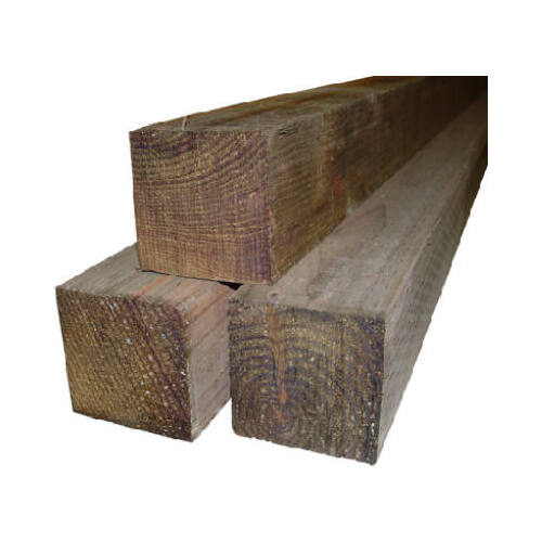 UFP RETAIL, LLC 102556 Pressure-Treated Wood Post, #2, 4 x 4-In. x 8-Ft.
