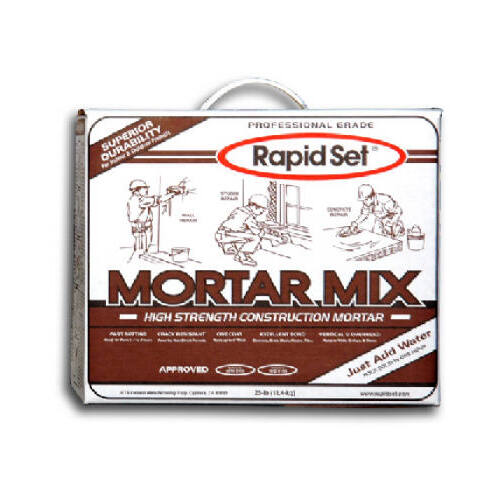 CTS CEMENT MANUF CORP 140012000 Rapid Set Mortar, 25-Lbs.