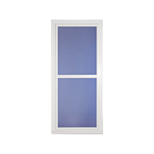 Easy Vent Selection Storm Door, Full-View Glass, White, 32 x 81-In.