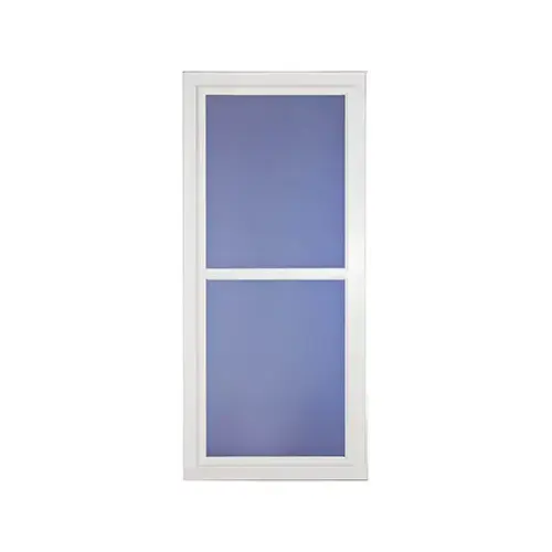 LARSON MFG CO 14604031 Easy Vent Selection Storm Door, Full-View Glass, White, 32 x 81-In.