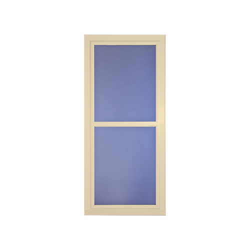 Easy Vent Selection Storm Door, Full-View Glass, Almond, 36 x 81-In.