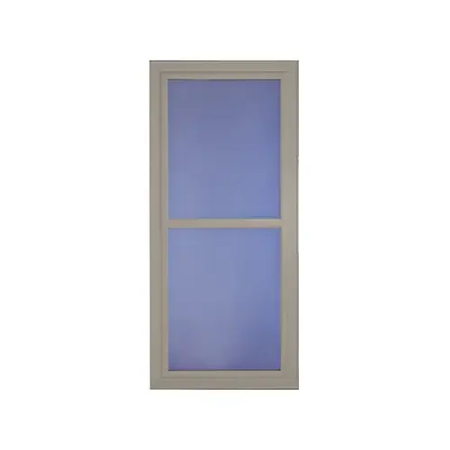 LARSON MFG CO 14604092 Easy Vent Selection Storm Door, Full-View Glass, Sandstone, 36 x 81-In.