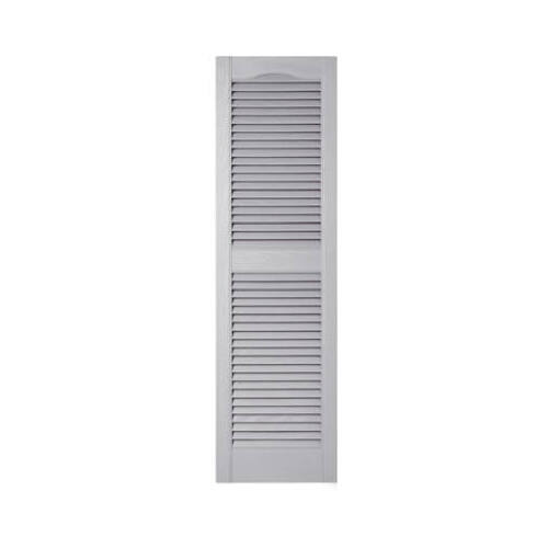 15 x 52-In. Paintable Louvered Shutters, Pair