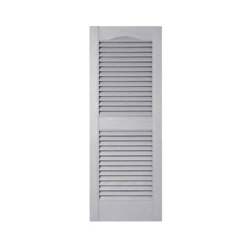 15 x 39-In. Paintable Louvered Shutters, Pair