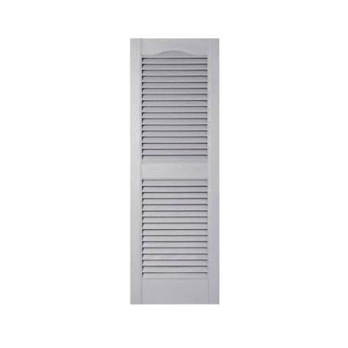 15 x 43-In. Paintable Louvered Shutters, Pair