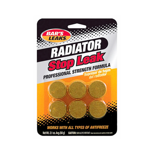 BAR'S LEAKS BL0HDCBP Radiator Stop Leak Powder Tablets, 6-Pk.