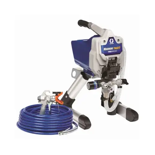 Magnum ProX17 Series Electric TrueAirless Sprayer with Stand, 0.75 hp, 150 ft L Hose, 0.017 in Tip