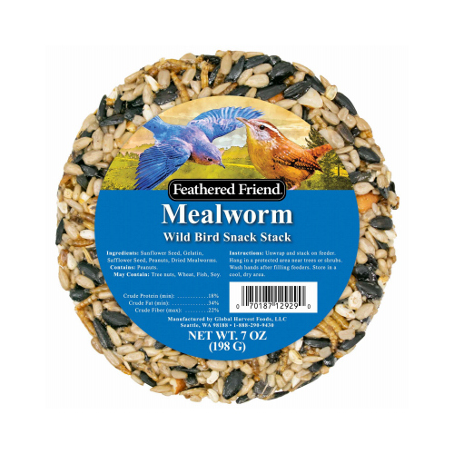 GLOBAL HARVEST FOODS LTD 14385 7OZ Mealworm Snack