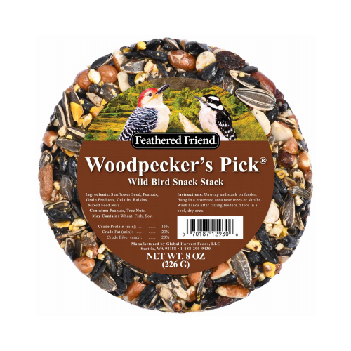 GLOBAL HARVEST FOODS LTD 14386 Woodpecker Snack Stack