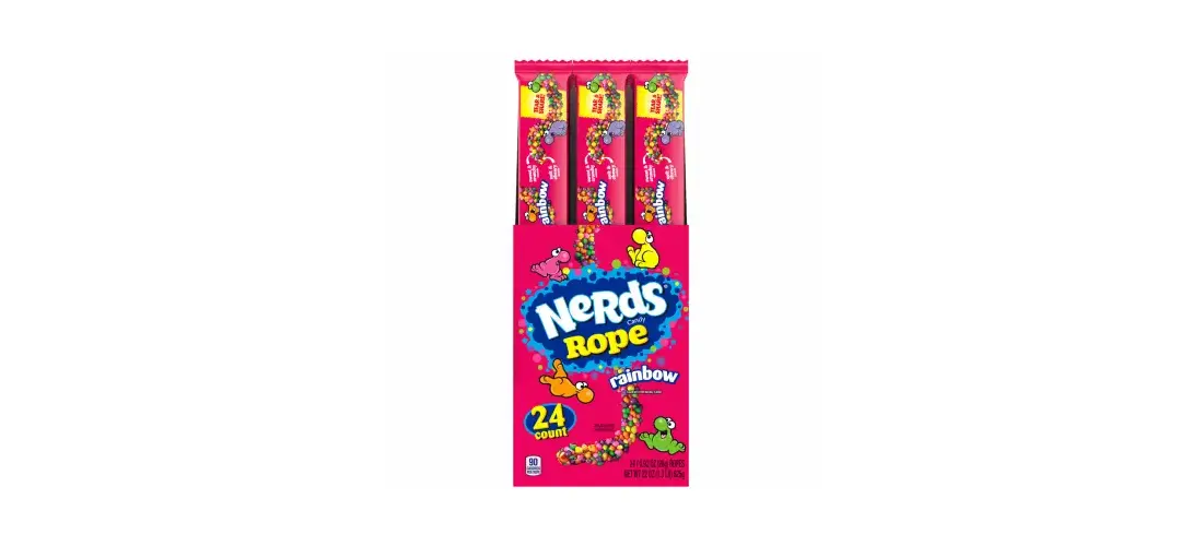 Ferrara Candy Co. 04569-XCP24 Nerds Rope Rainbow - pack of