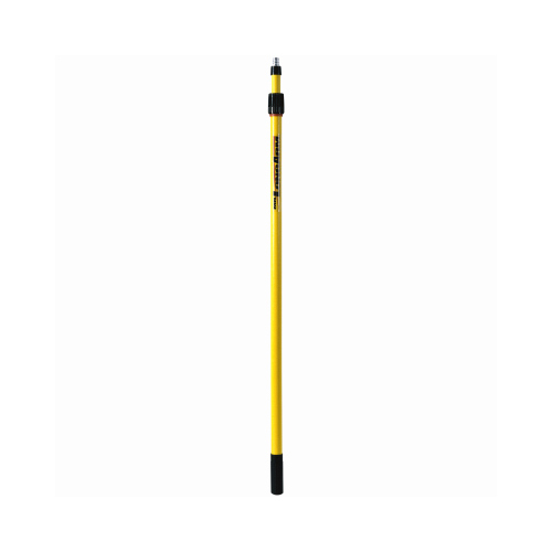 Pro-Pole Extension Pole, 1-1/4 in Dia, 4.1 to 7-1/2 ft L, Fiberglass/Rubber, Fiberglass Handle