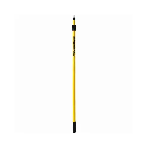 Mr. LongArm 6248 Pro-Pole Extension Pole, 1-1/4 in Dia, 4.1 to 7-1/2 ft L, Fiberglass/Rubber, Fiberglass Handle