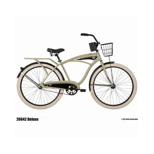 HUFFY BICYCLES 26642 26" Deluxe Cruiser Bike