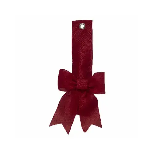 DYNO SEASONAL SOLUTIONS 4424-A1307CC Wreath Hanger, Red Linen Ribbon, 34 In.