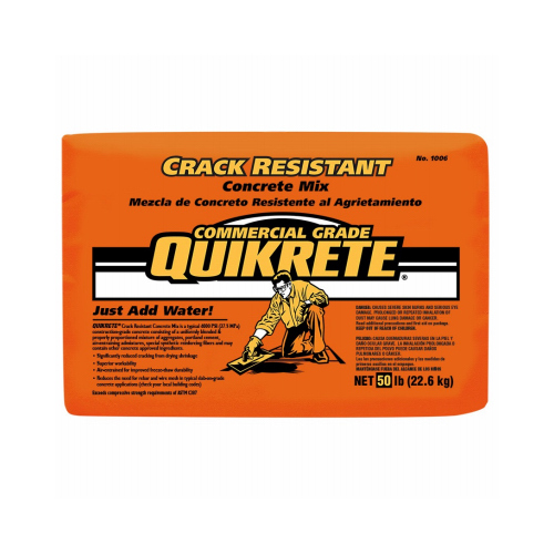 QUIKRETE COMPANIES 100650 50LB Crack Concrete Mix