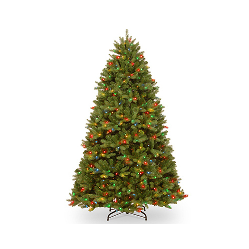 NATIONAL TREE CO-IMPORT PEND2-D10-75 7.5' Mult Newberry Tree