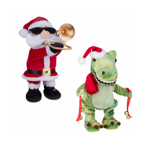 Gemmy 95763 Musical Santa/T-Rex