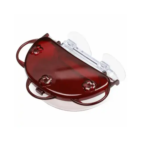 NATURES WAY BIRD PRODUCTS LLC TWF1 Wind Humm Bird Feeder Red/Clear