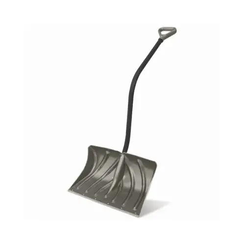 Suncast SC5350 20-In. Poly Snow Shovel/Pusher, Ergonomic D-Grip Handle