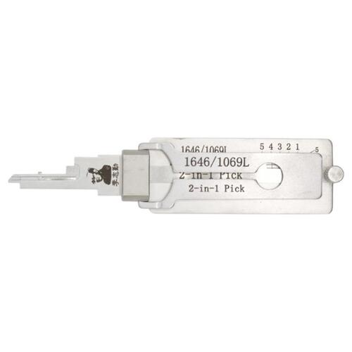 LISHI C9200/C8700/1646 Original OLS2IN1C9200 Mailbox Lock 2in1